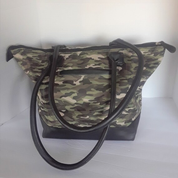 Nurse Camo Fashion Tote Bag Water Resistant Nylon With Etsy