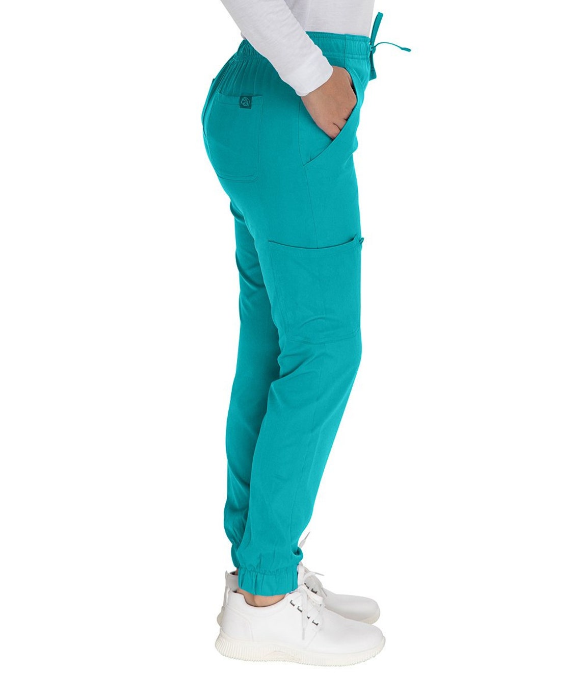 Jogger Scrub Sets 4 Way Stretch Sizes With V Neck Top XSL Come in 5