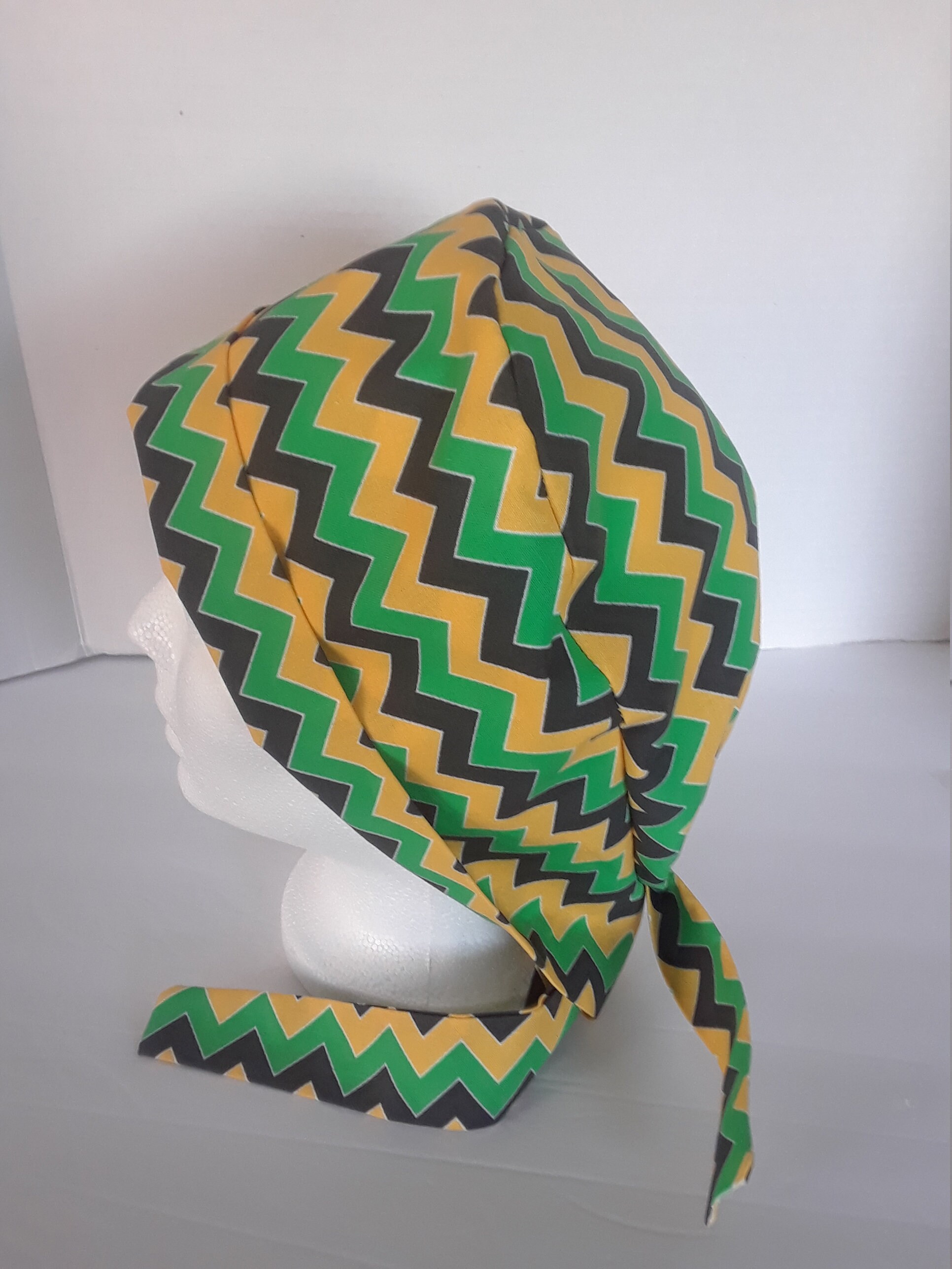 Ankara Irie Jamaican Scrub Cap for Nurses Doctors Operating Etsy