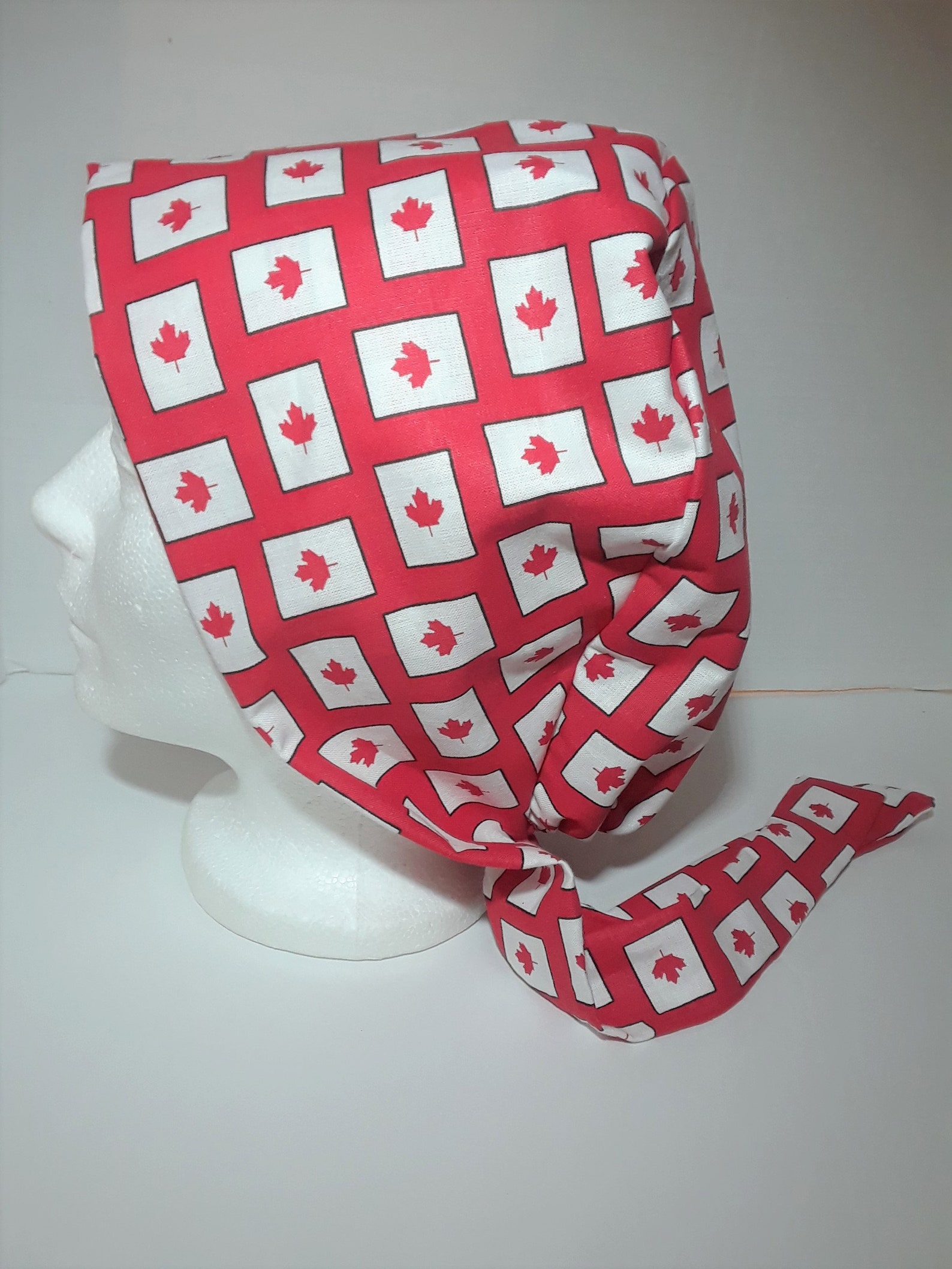 Oh Canada Scrub Cap Maple Leaf Scrub Cap for nurses doctors Etsy