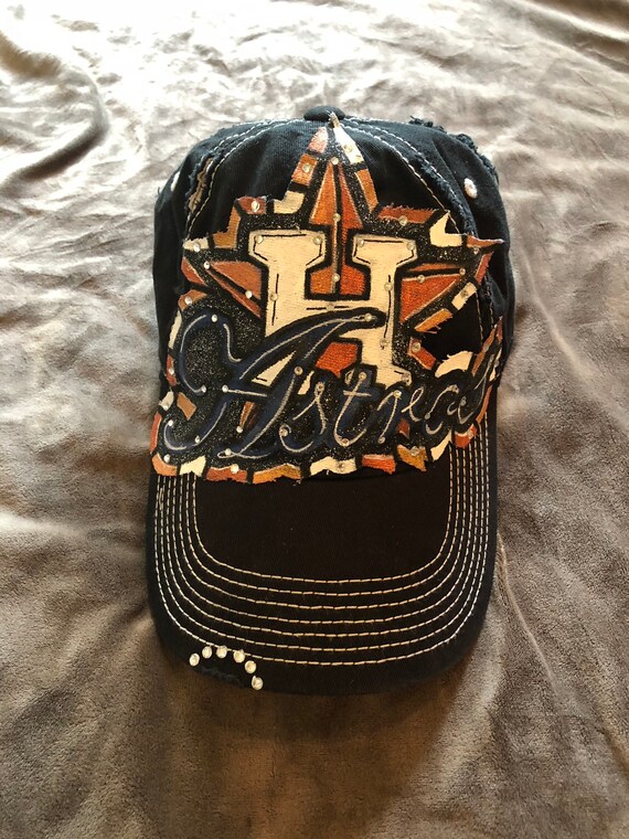 custom astros hat