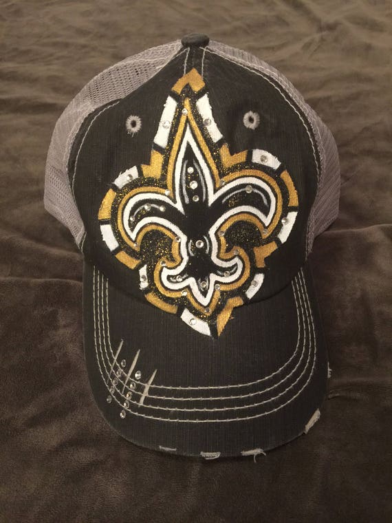 New Orleans Saints Hat - Etsy