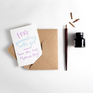 Love Parenting With You, Happy Mother’s Day Card