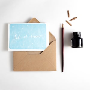 Carte Let It Snow