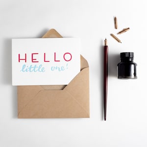 Bonjour Little One Card
