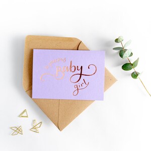 A Precious Baby Girl Card