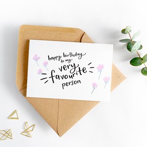 Feliz Aniversário Para Minha Pessoa Favorita
