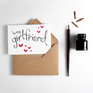 Per la mia carta ragazza - Adatto per San Valentino, Compleanno o semplicemente per dire 'ti amo'