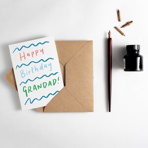 Biglietto di auguri per il nonno di buon compleanno