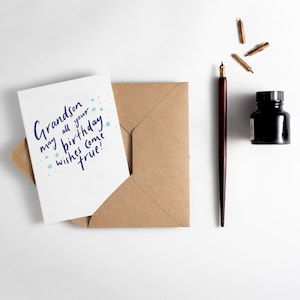 Joyeux anniversaire Wishes Carte petit-fils