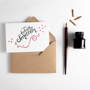 Je suis totalement Smitten Carte