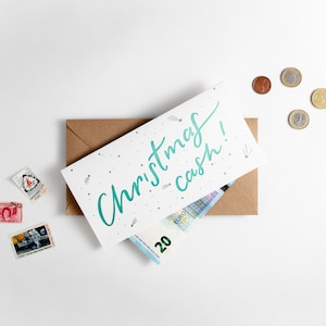Weihnachten Bargeld Geld Brieftasche Karte