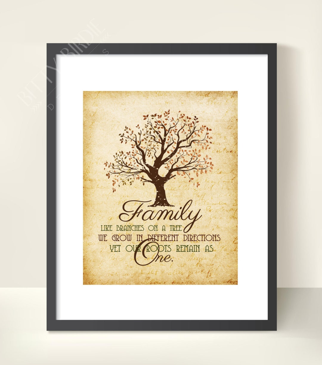 Family Tree | DIGITAL | Family Printable | Family Tree Printable ...