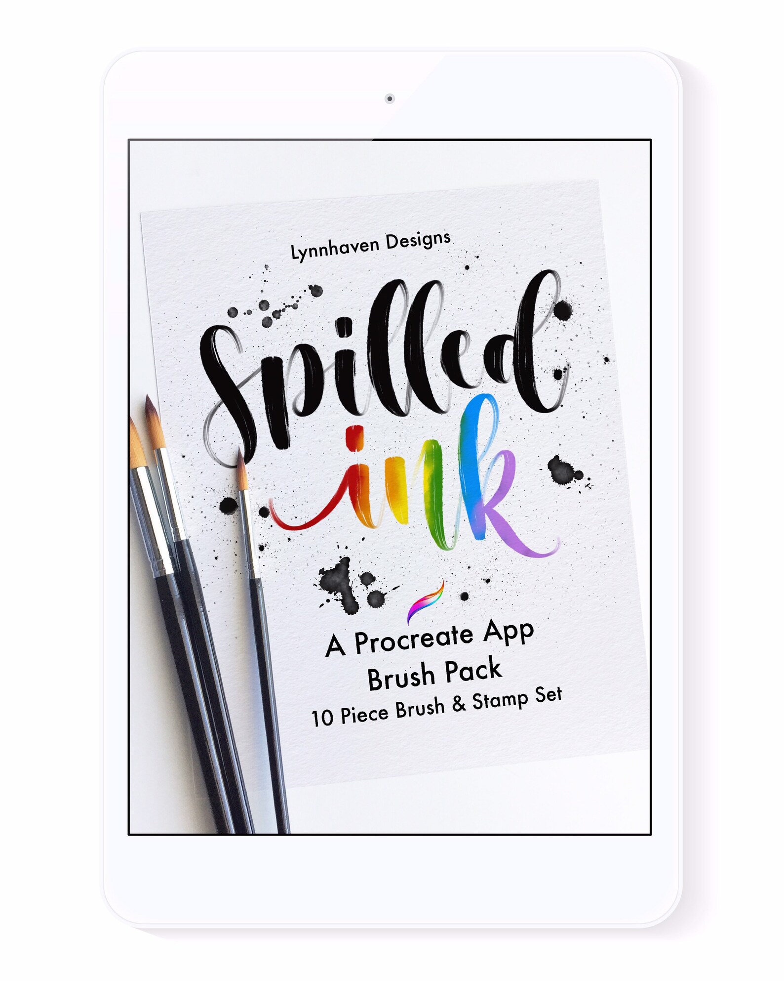 Procreate Brushes Procreate App Brush Streaky Brush Raw Etsy