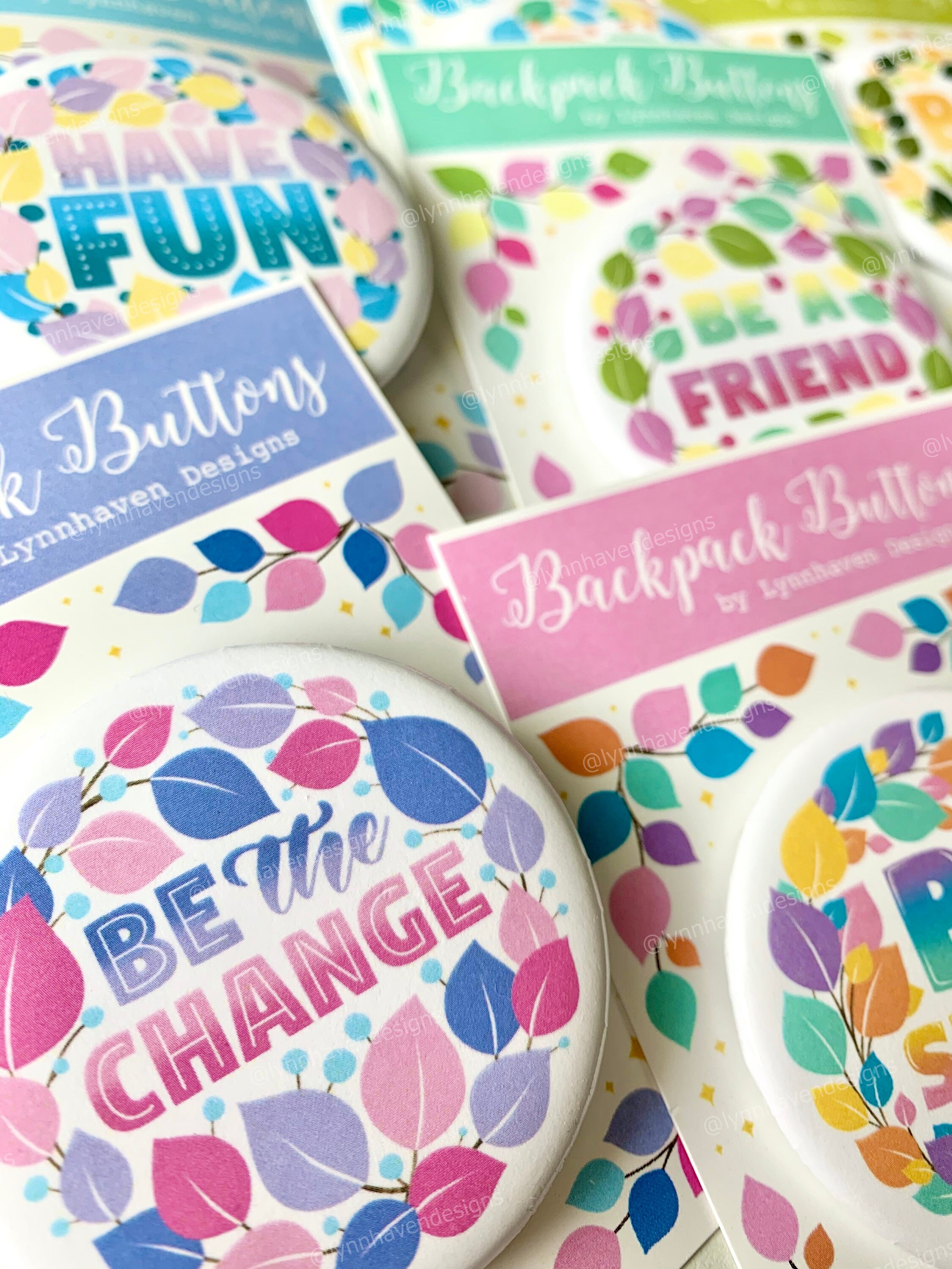 Pinback Buttons Backpack Buttons 2.25 Buttons Bag Etsy