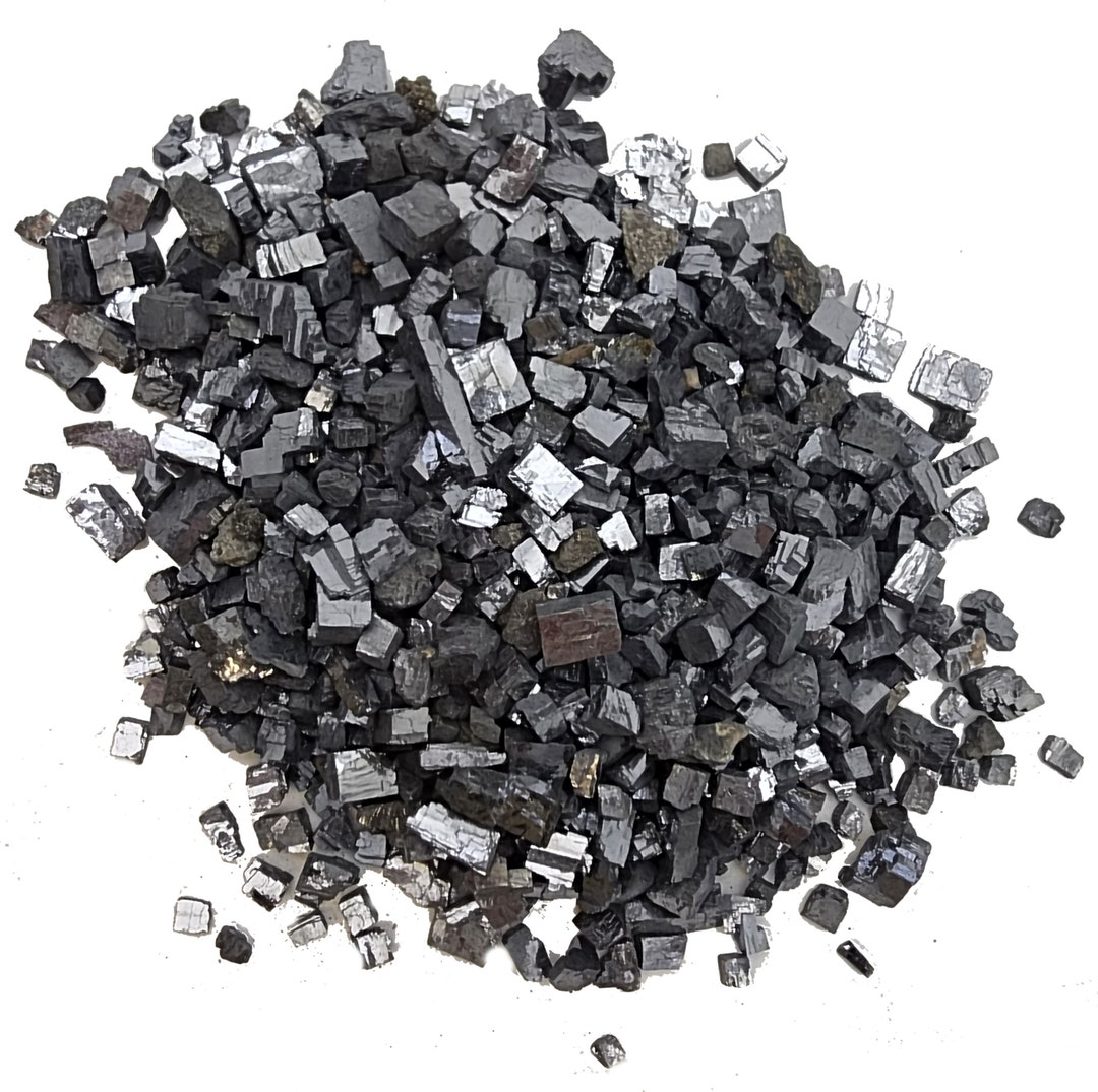 Galena Small Chips 1 Pound 2 to 8 Mm Approx. Pieces Lb Bulk GALSMCHP1LB