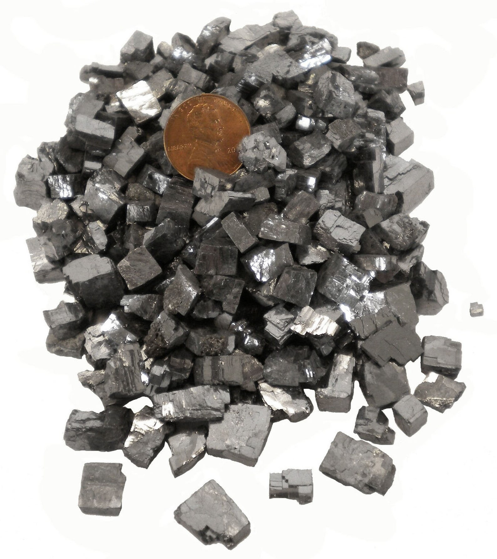Galena Chips 1 Pound 5 to 12 Mm Cubic Pieces Lb Bulk Etsy