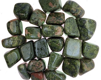 Ágata de encaje verde - Piezas de 1/2 a 1 pulgada - Lote a granel - Lote de 1 libra