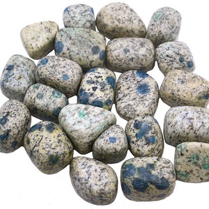 K2 Jasper - Tumbled - 1lb - 1 to 1.5 inch pieces - Bulk Lot - lb Pound Azurite