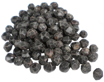 Garnet Rhomboids - Rough -Medium- 1/4 to 1/2&quot; Approx. Pcs - 8 oz Bulk Lot