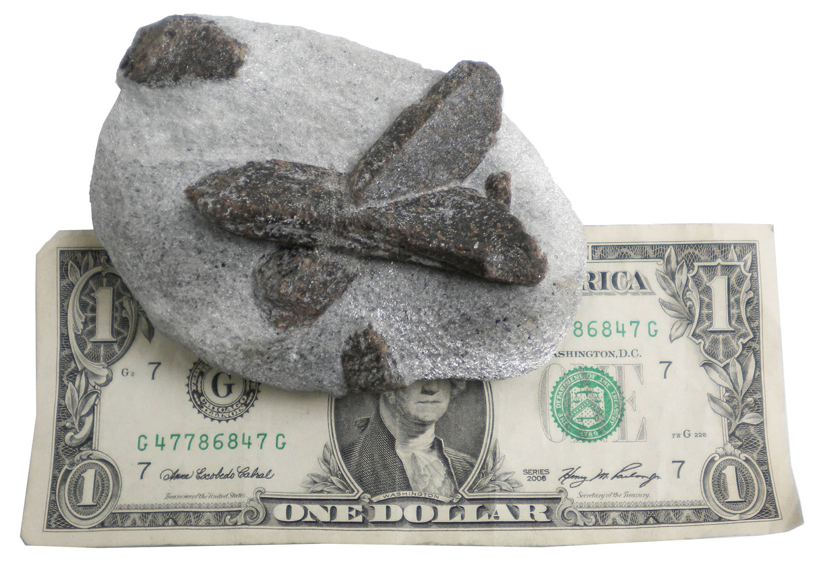 スタウロライト - 266 グラム - 4 x 2.75 インチ鉱物展示標本 - X