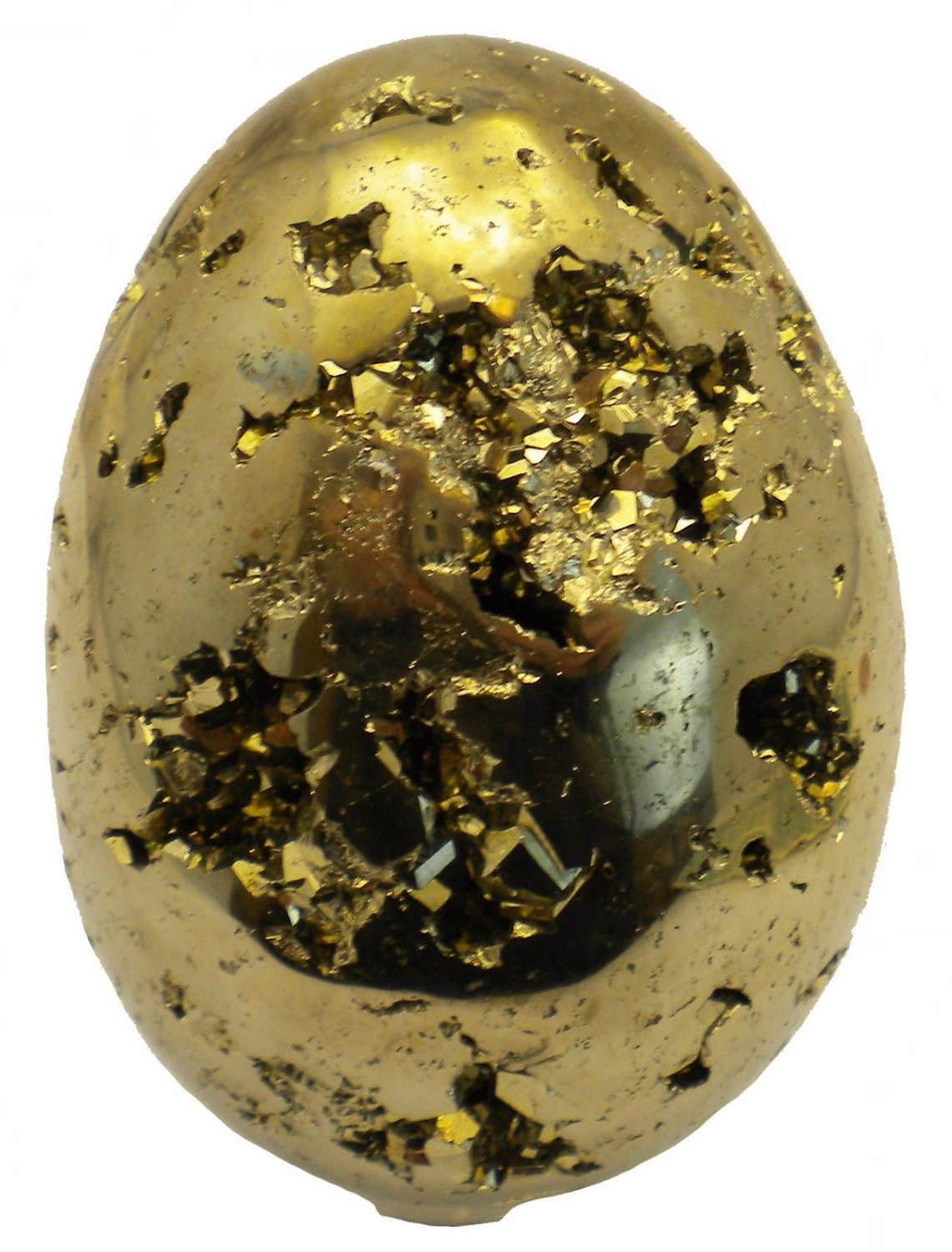 Iron Pyrite Egg Cluster Fool's Gold Sample Over 1.5 Etsy