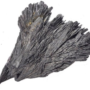 Black Kyanite Blade -Fan Display Specimen -94 grams-4.25 x 3 x 1/2&quot; -KYA023