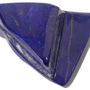 Lapis Lazuli Polished Display Specimen- 779 Grams - 4.25 x 5.25 x 1.5 &quot; - LAP022