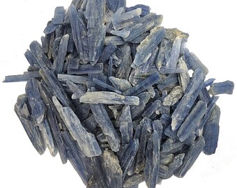 Cuchillas de cianita azul - Grado A - 1 libra - Lote a granel 1 libra - KYABLBLD1LBA