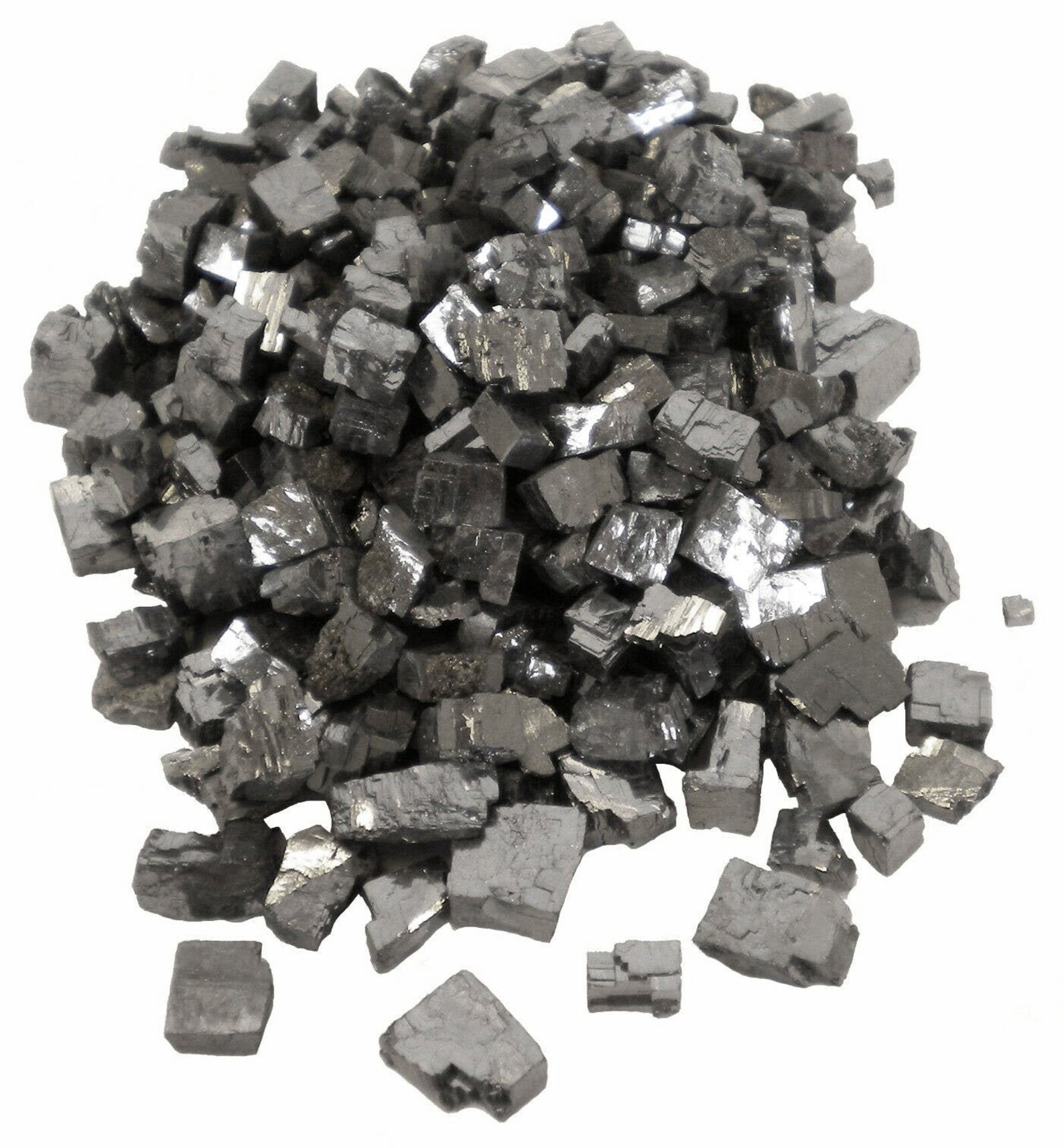 Galena Chips 1 Pound 5 to 12 Mm Cubic Pieces Lb Bulk Etsy