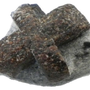 Staurolite - 33 gram -1.75 x 1&quot; Mineral Display Specimen- Cross - STR2414