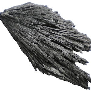 Black Kyanite Blade -Fan Display Specimen -77 grams- 4 x 2 x 1/2&quot; -KYA027