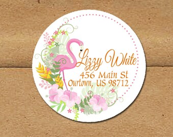 address labels return address labels round address etsy