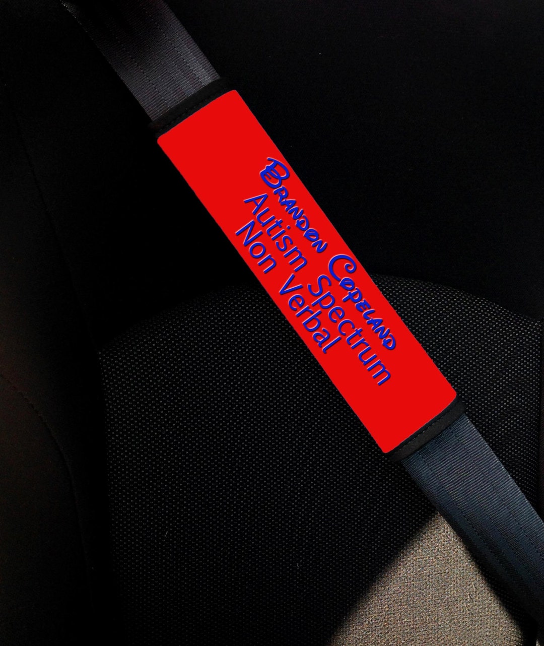 Autism Awareness Seat Belt Cover. Autism Safety. Seat Belt Etsy