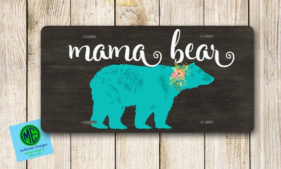 mama bear picture frame