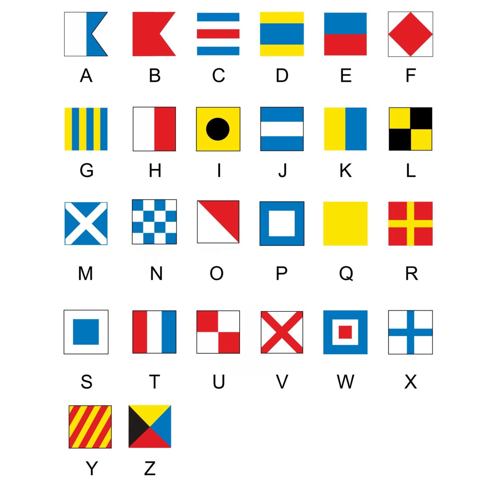 Custom License Plate. Nautical Flag License Plate. Monogram Etsy