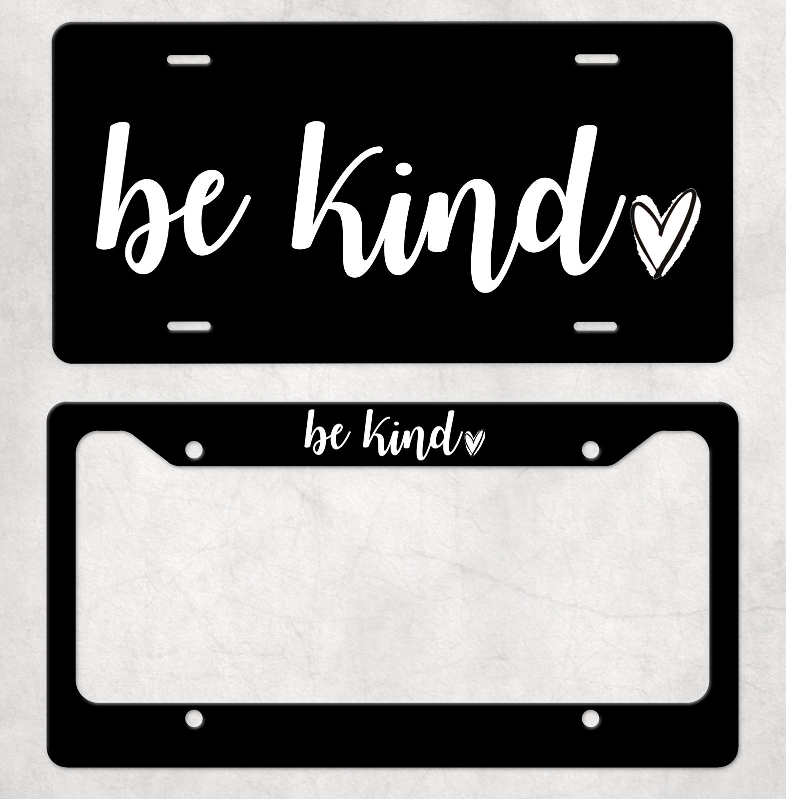 Be Kind License Plate. Be Kind Front Car Tag Cute Front License