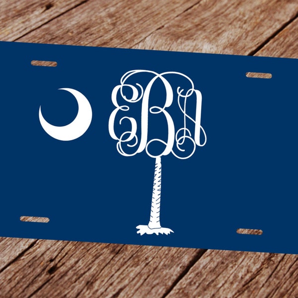 South Carolina License Plate Etsy