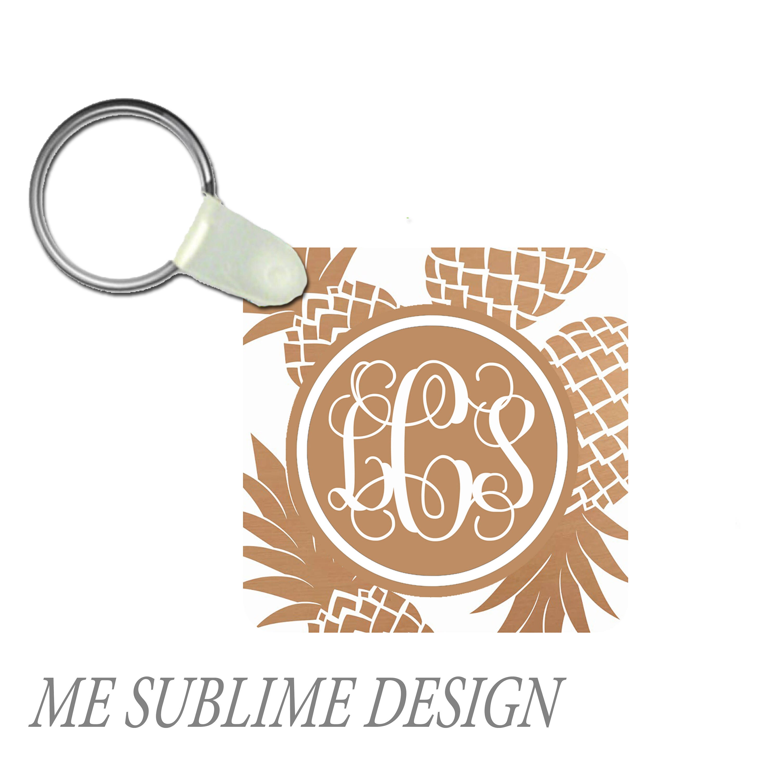 Pineapple License Plate. Monogram Pineapple License Plate. Etsy