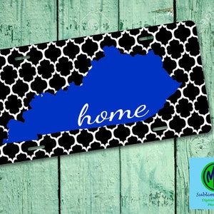 Kentucky Home License Plate. Kentucky State License Plate. Custom License Plate. State License Plate. Home State License Plate.