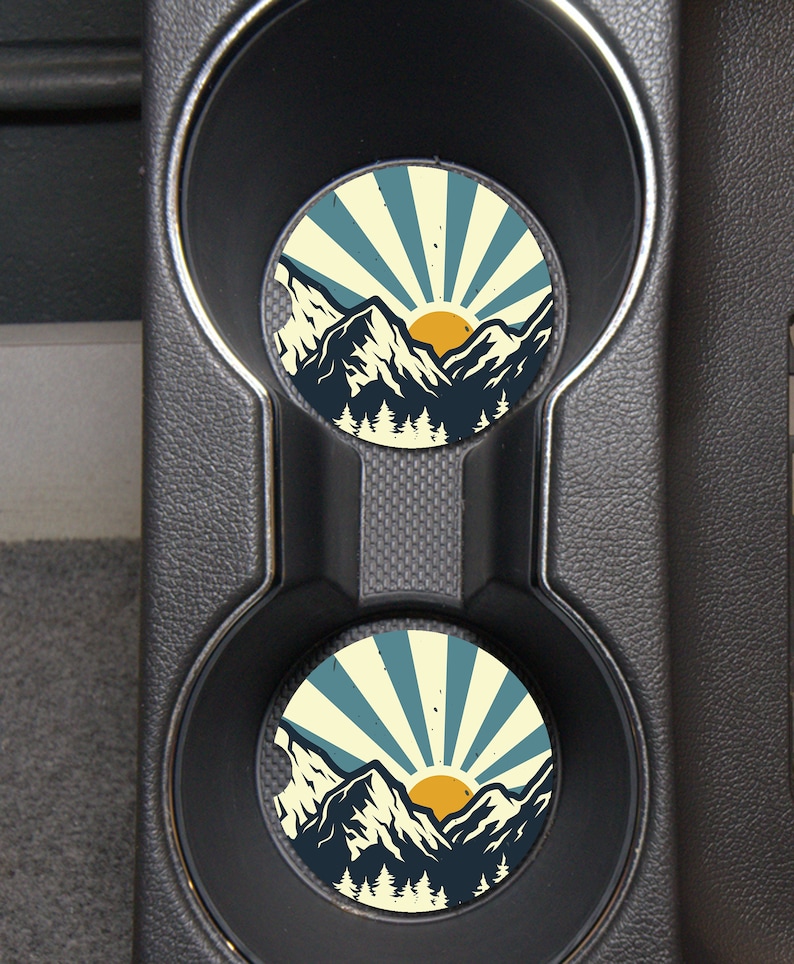 Retro Mountain License Plate Adventure Plate Frame Camper Etsy