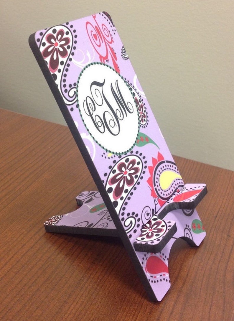 Custom Phone Stand. Personalized Cell Phone Charging Stand. Etsy