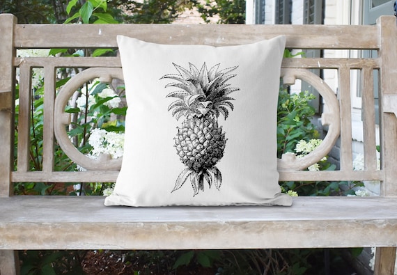 Pineapple Pillow Cover/18x18 Pillow Cover/pineapple Decor