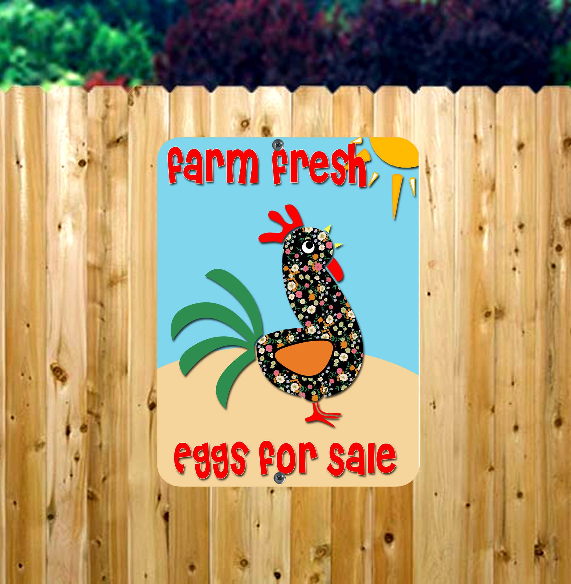 Farm Fresh Egg Sign/Metal Eggs for Sale Sign/Farm Etsy