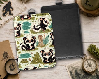 Cryptid ID Badge Holder, PU Leather  Card Holder, Work Badge Holder, Nurse Badge Holder, Teacher Card Holder, Employee Photo Case