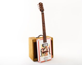 D+H Guitar Co. 'Especial Deluxe' - The Judge Cigar Box Guitar