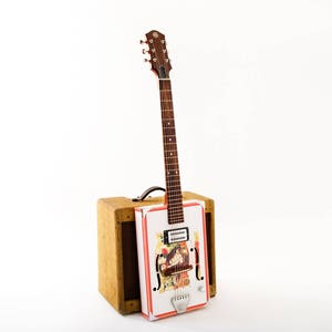 DH Guitar Co. 'Especial Deluxe' Great Chief Cigar Box Guitar image 1