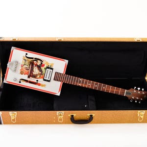 DH Guitar Co. 'Especial Deluxe' Great Chief Cigar Box Guitar image 3