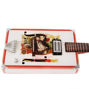 DH Guitar Co. 'Especial Deluxe' The Judge Cigar Box Guitar image 4