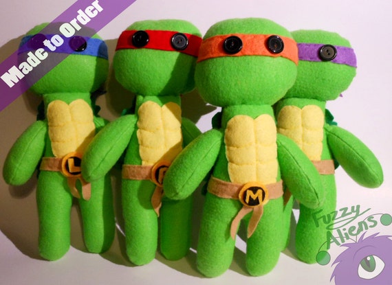 ninja turtle plush